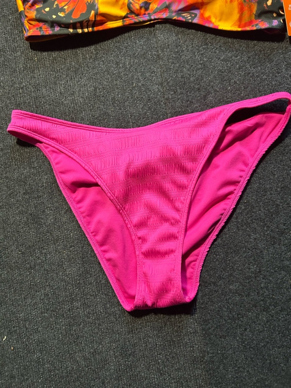 Women's Hot Pink Bikini Bottom - Classic Cut